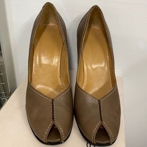 Hermes Leather Pumps Heels 37